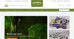 Desktop Screenshot of decofleur.com