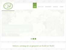 Tablet Screenshot of decofleur.be